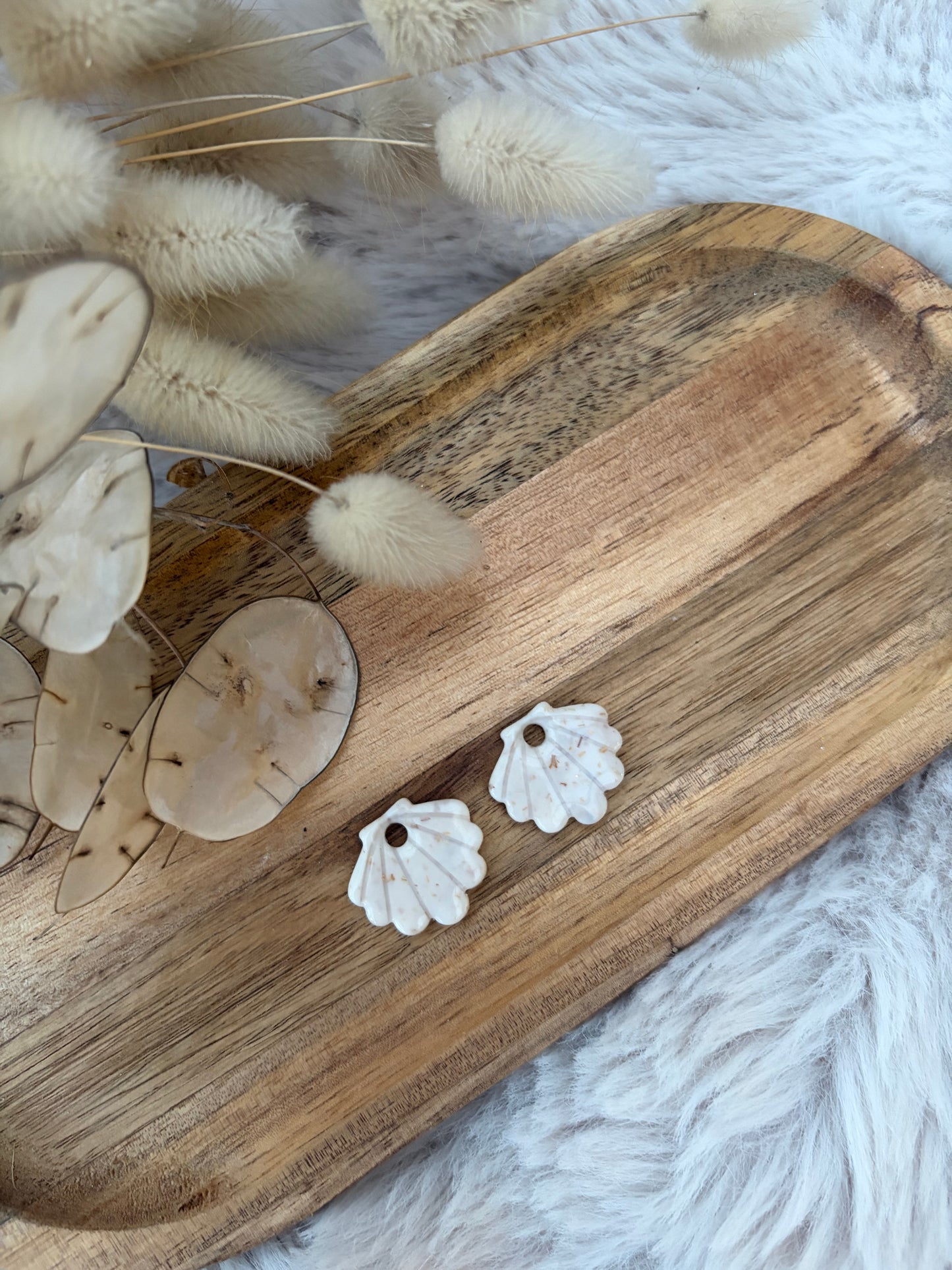 Pampilles coquillages avec créoles 🐚